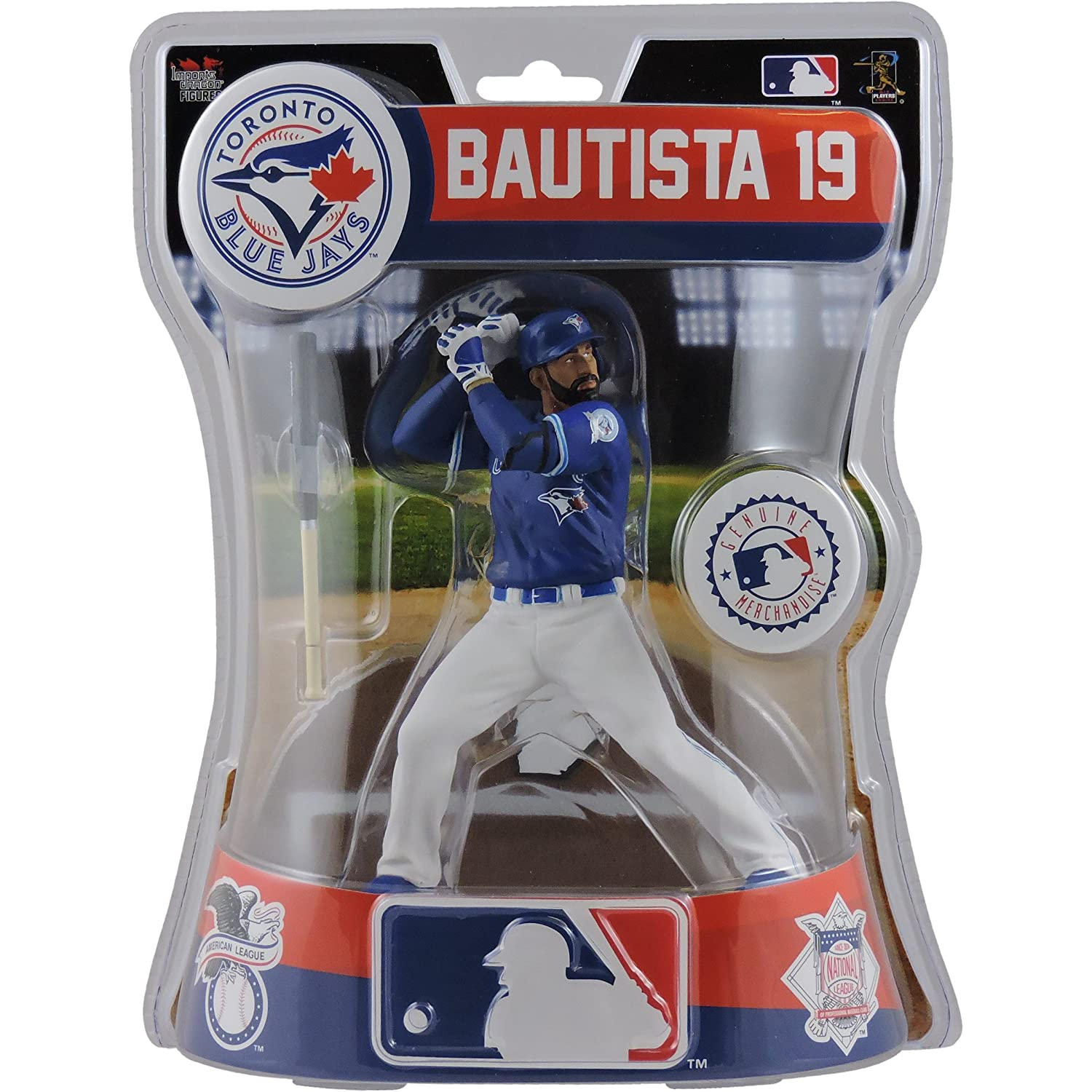 Import Dragons MLB Toronto Blue Jays Jose Bautista 19