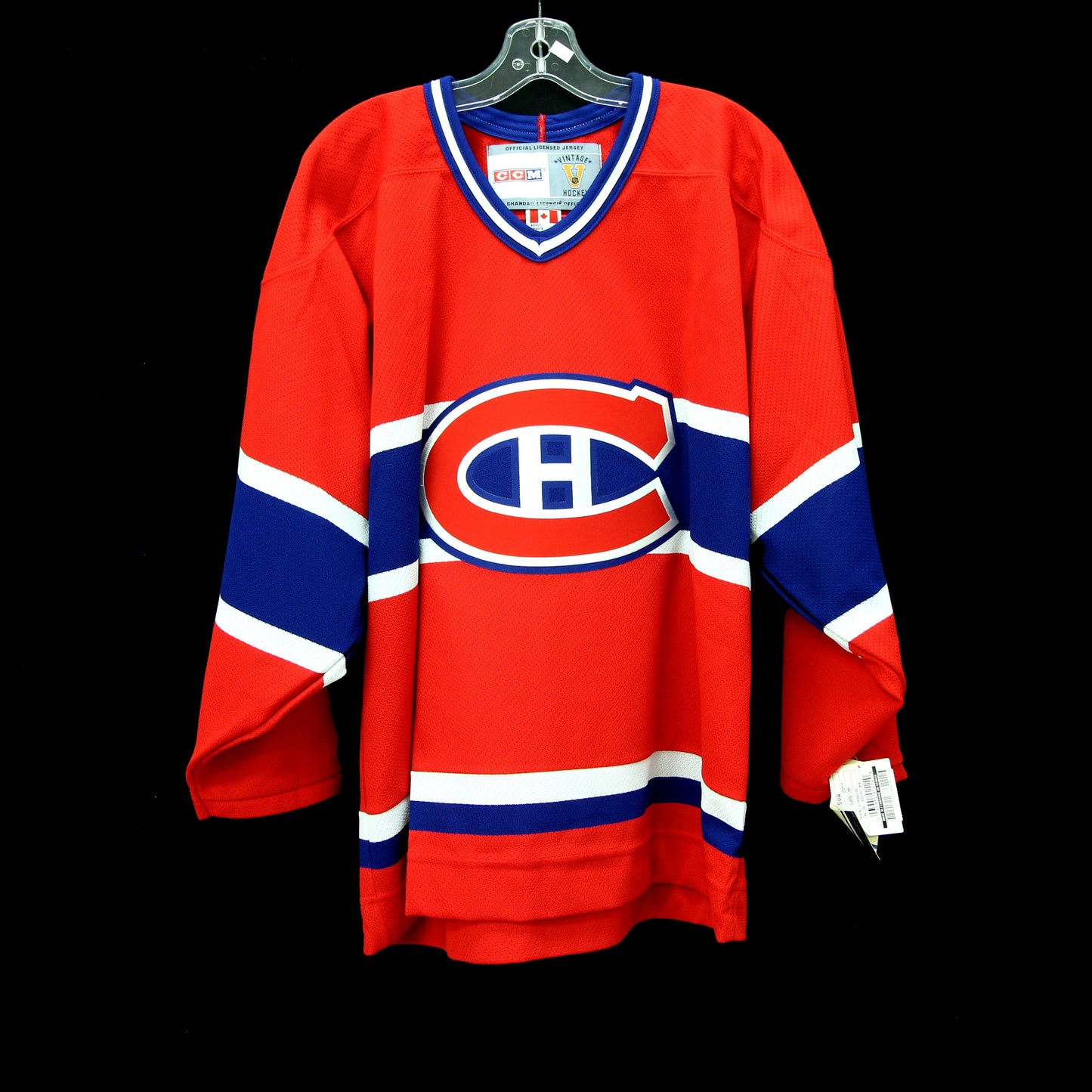 Russ Courtnall - Canadiens - Autographed Jersey / Chandail autographié