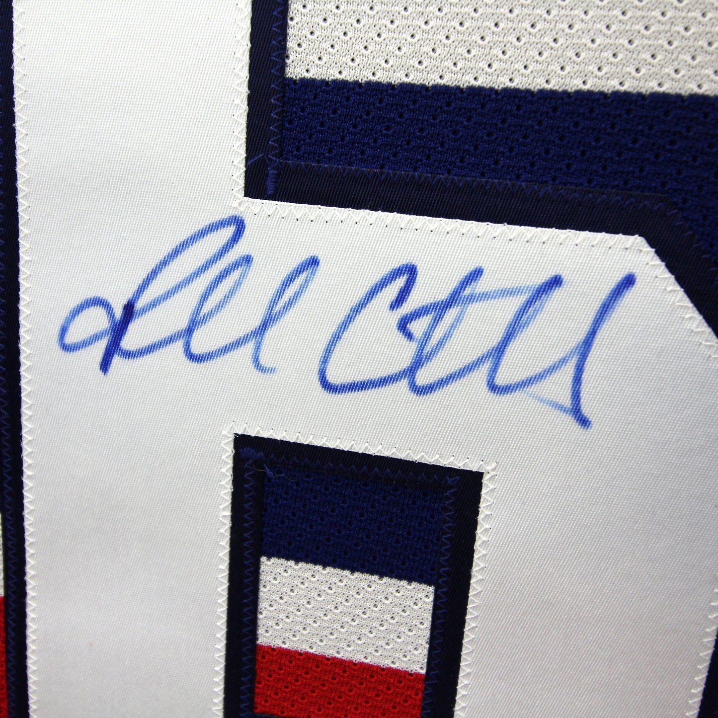 Russ Courtnall - Canadiens - Autographed Jersey / Chandail autographié