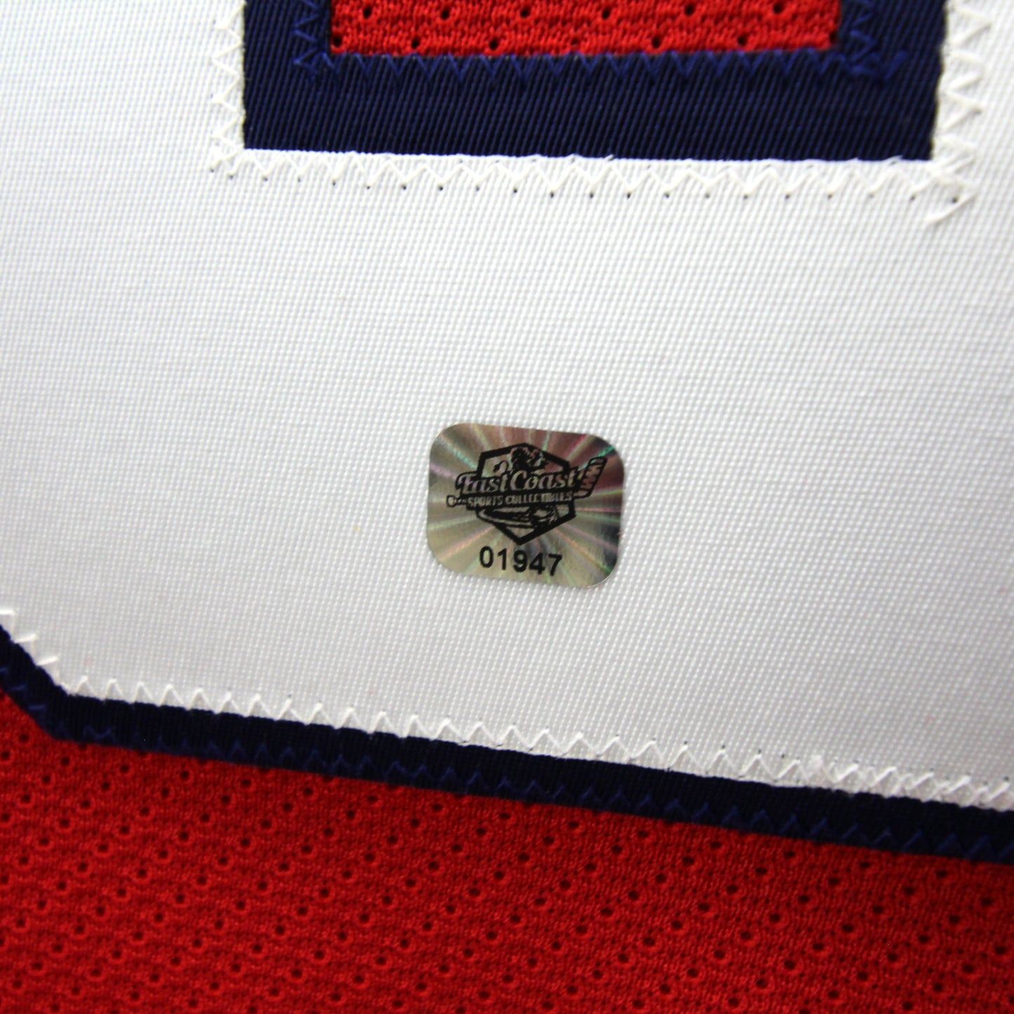 Russ Courtnall - Canadiens - Autographed Jersey / Chandail autographié