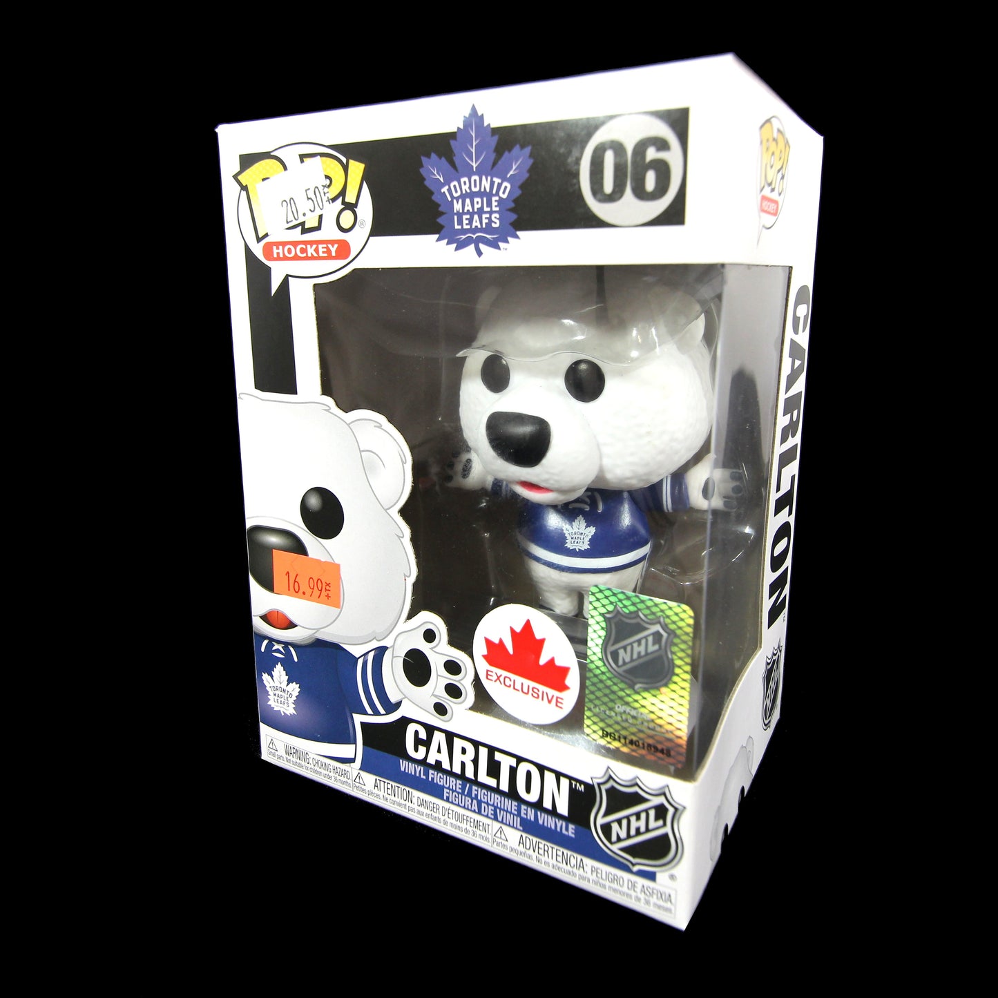 Funko Pop NHL Toronto Maple Leafs Carlton 06