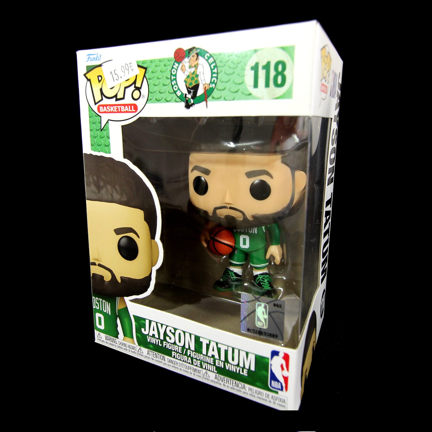 Funko Pop Boston Celtics Jayson Tatum 118