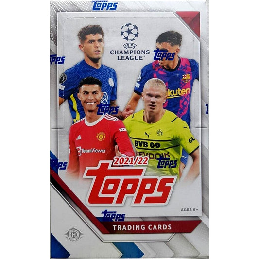 2021-22 Topps UEFA Chamions League Soccer Hobby Box.