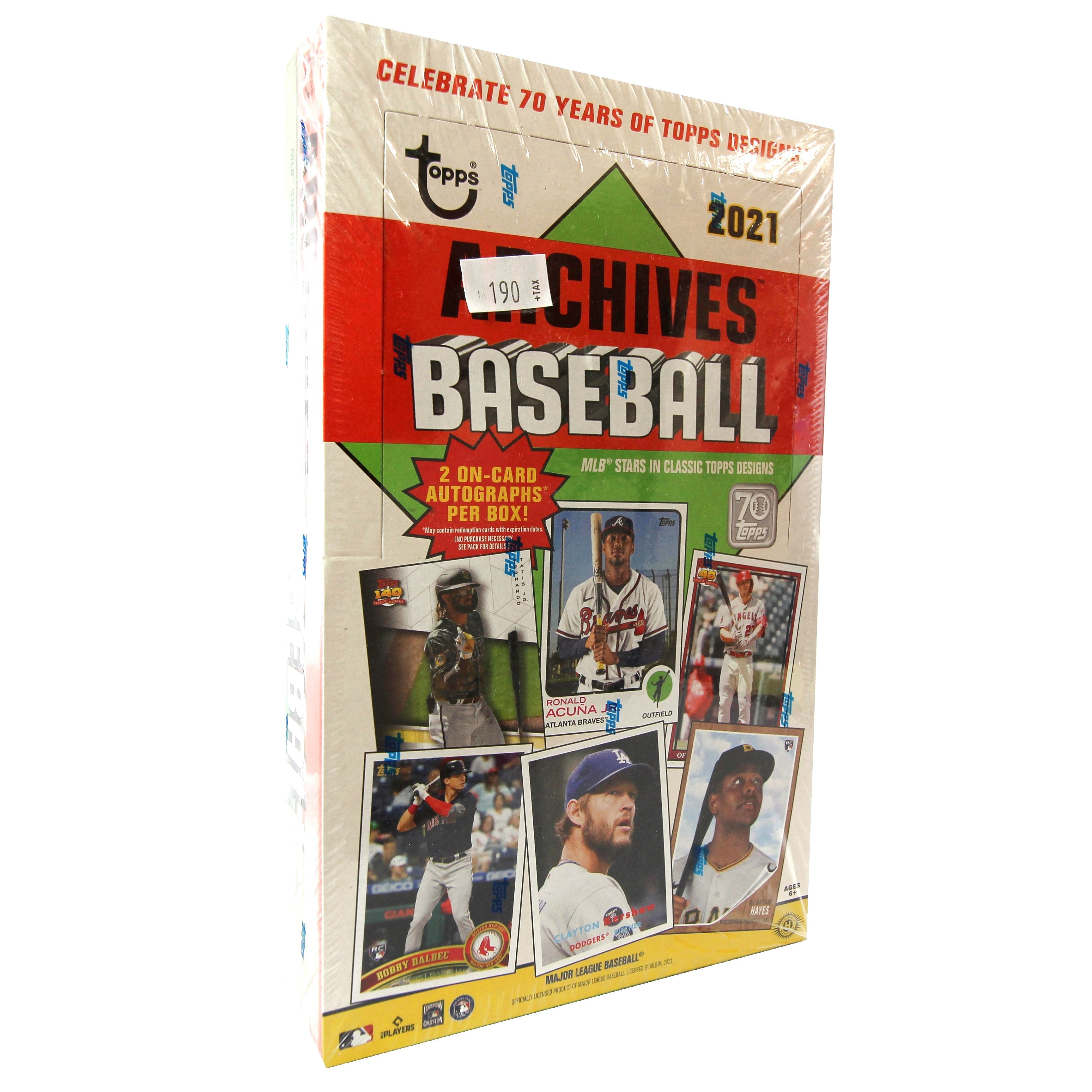 2021 Topps MLB Archives Hobby Box