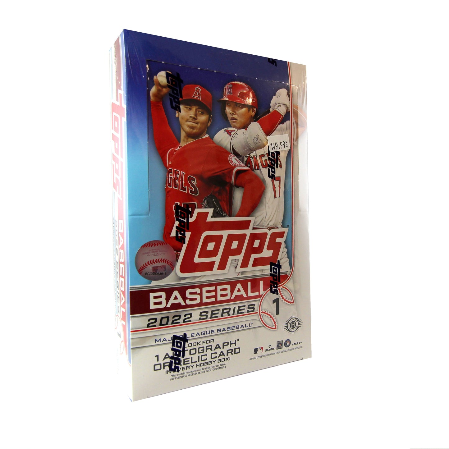 2022 Topps MLB Series 1 Hobby Box