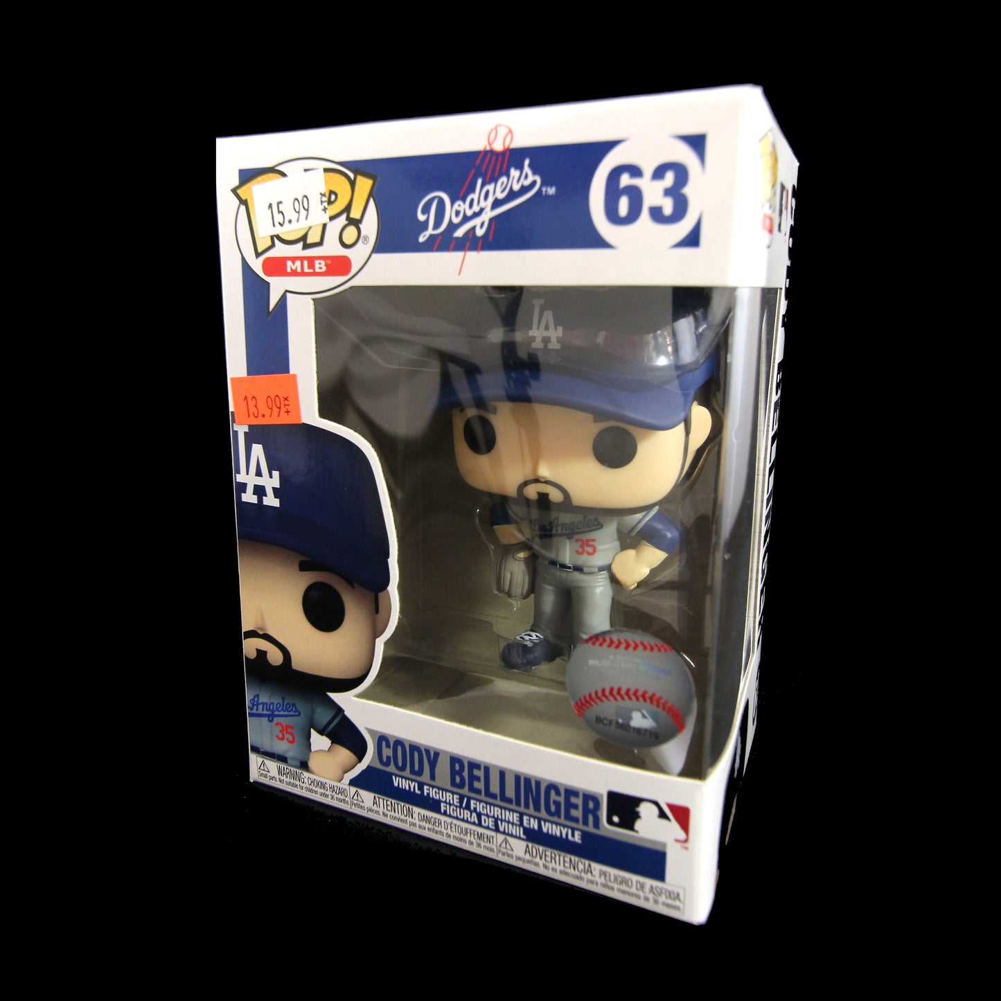 Funko Pop MLB Los Angeles Dodgers Cody Bellinger 63 – la-boutique