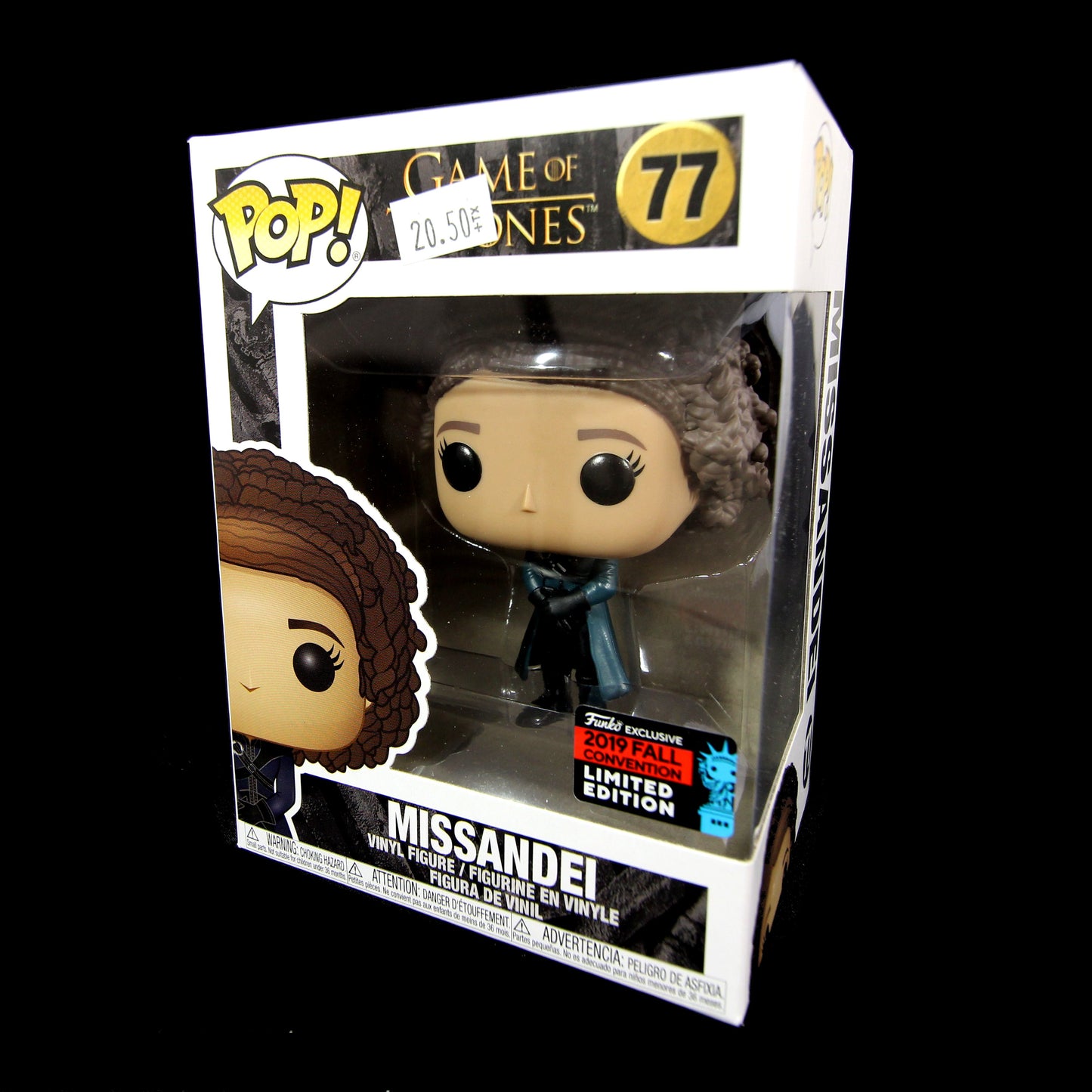 Funko Pop Game of Thrones Missandei 2019 Fall Convention Special Edition 77