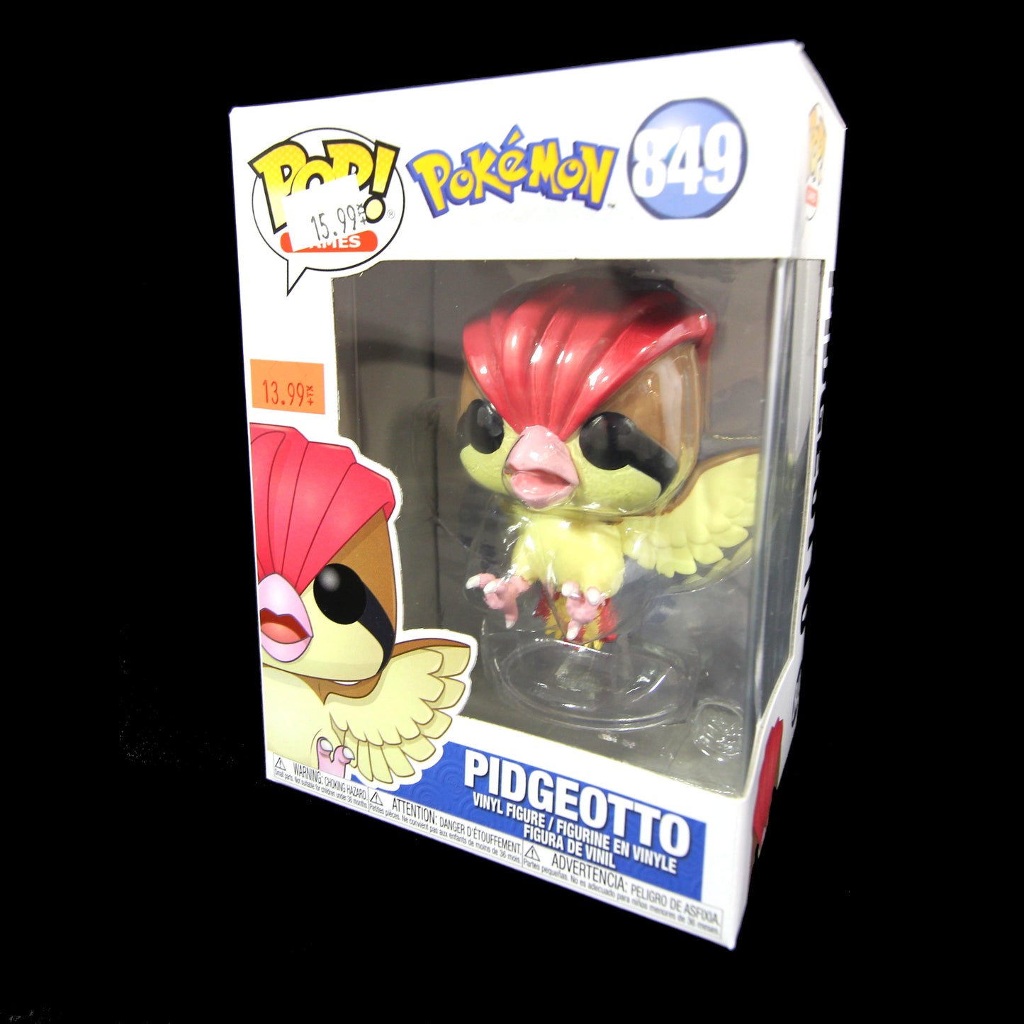 Funko Pop Pokémon Pidgeotto 849