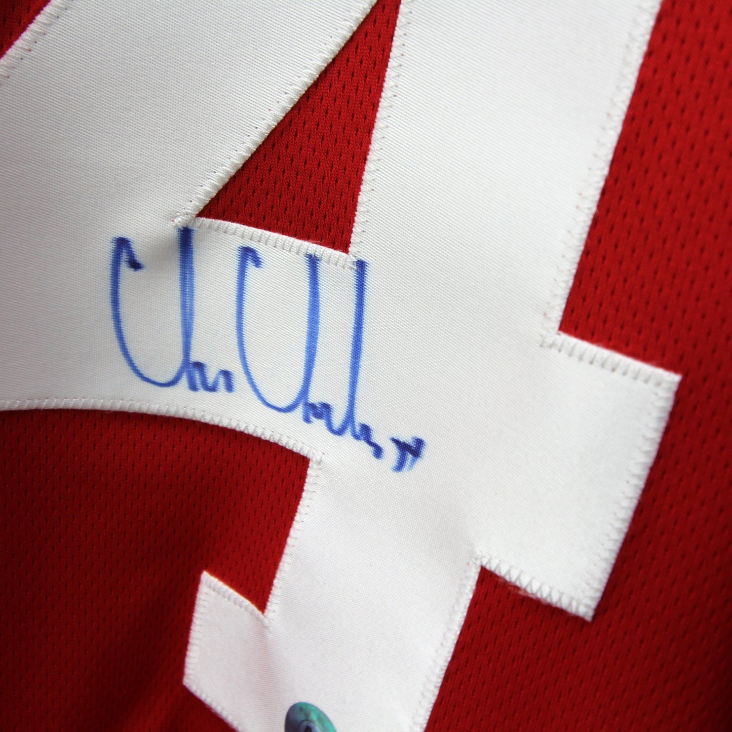 Chris Chelios - Red Wings - Autographed Jersey / Chandail autographié