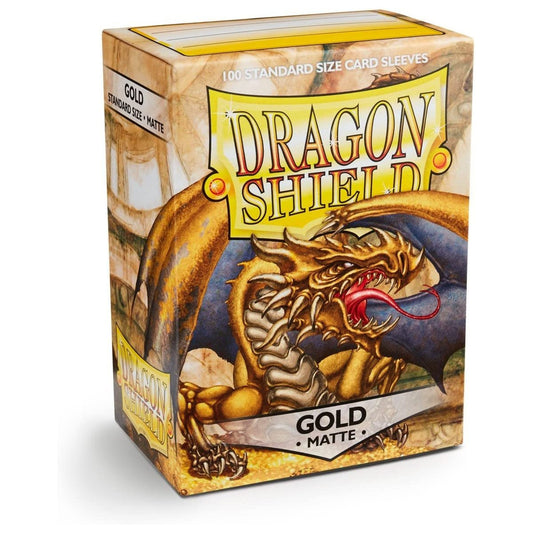 Dragon Shield - 100 sleeves / étuis - Gold Classic