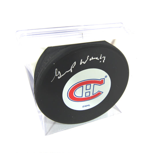 Lorne «Gump» Worsley Autographed Puck / Rondelle autographiée