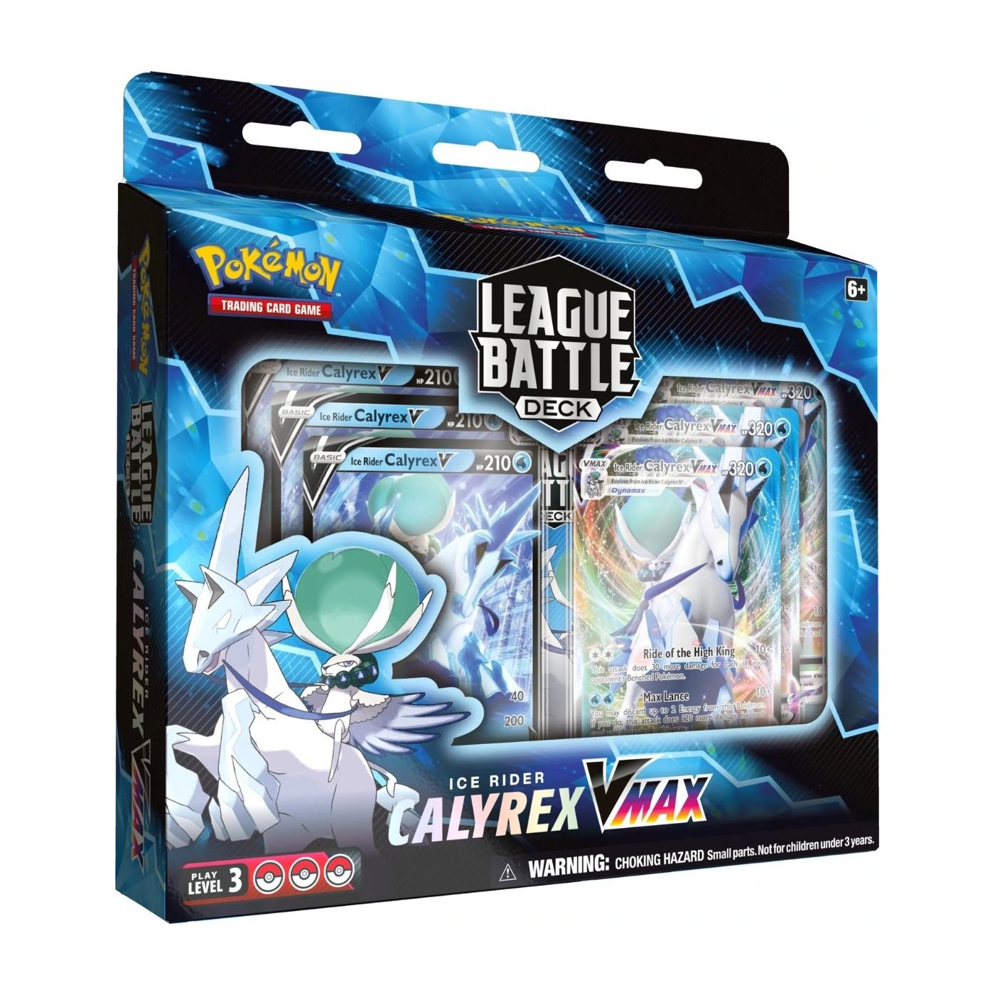 Pokémon Ice Rider Calyrex VMax #898 - League Battle Deck