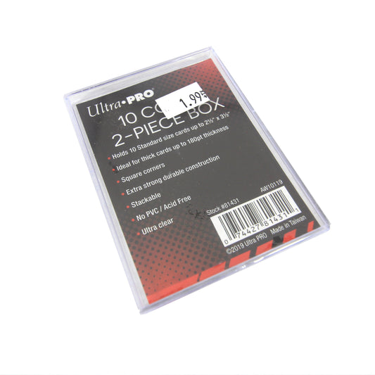 Ultra Pro 2-Piece Box - holds up to 10 cards