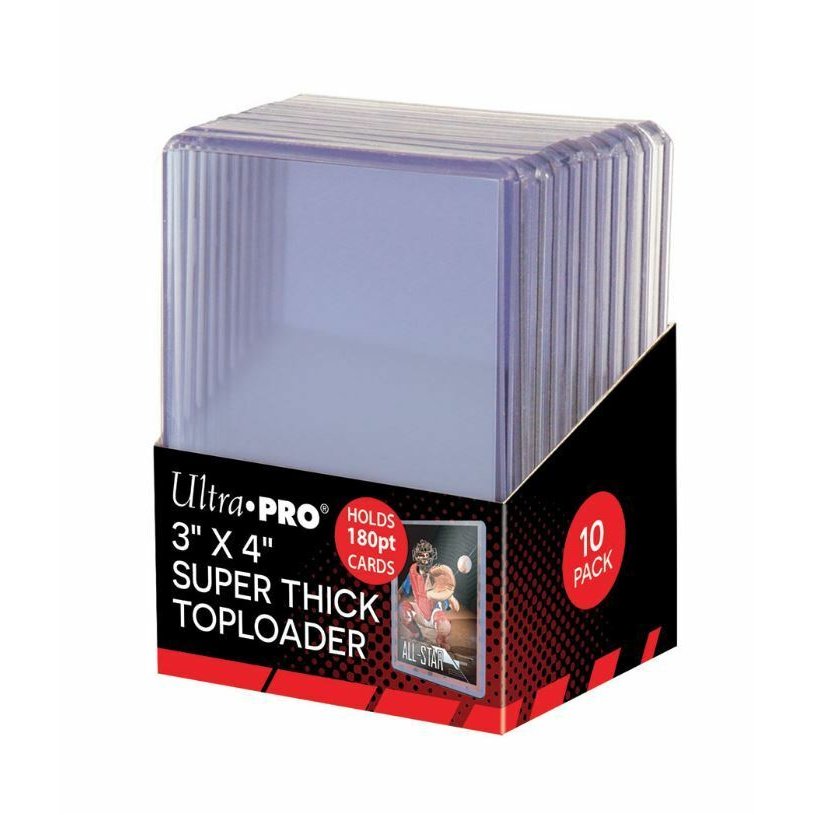 Ultra Pro Super Thick 180 pt Top Loader - 10 qty