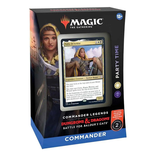 Magic The Gathering - Dungeon & Dragons / Battle for Baldur's Gate - Party Time - Commander