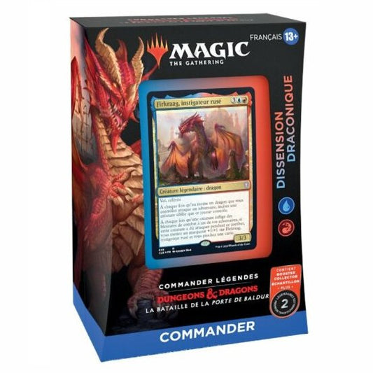 Magic The Gathering - Dungeon & Dragons La bataille de la porte de Baldur - Dissension draconique - Commander