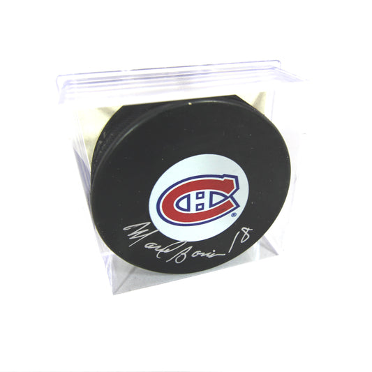 Marcel Bonin Autographed Puck / Rondelle autographiée