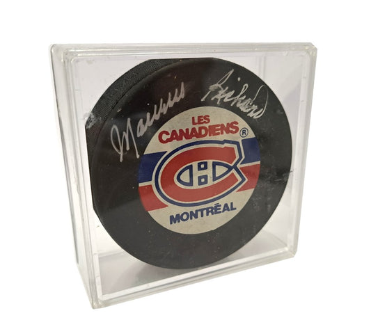 Maurice Richard Autographed Puck / Rondelle autographiée