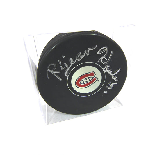 Réjean Houle Autographed Puck / Rondelle autographiée