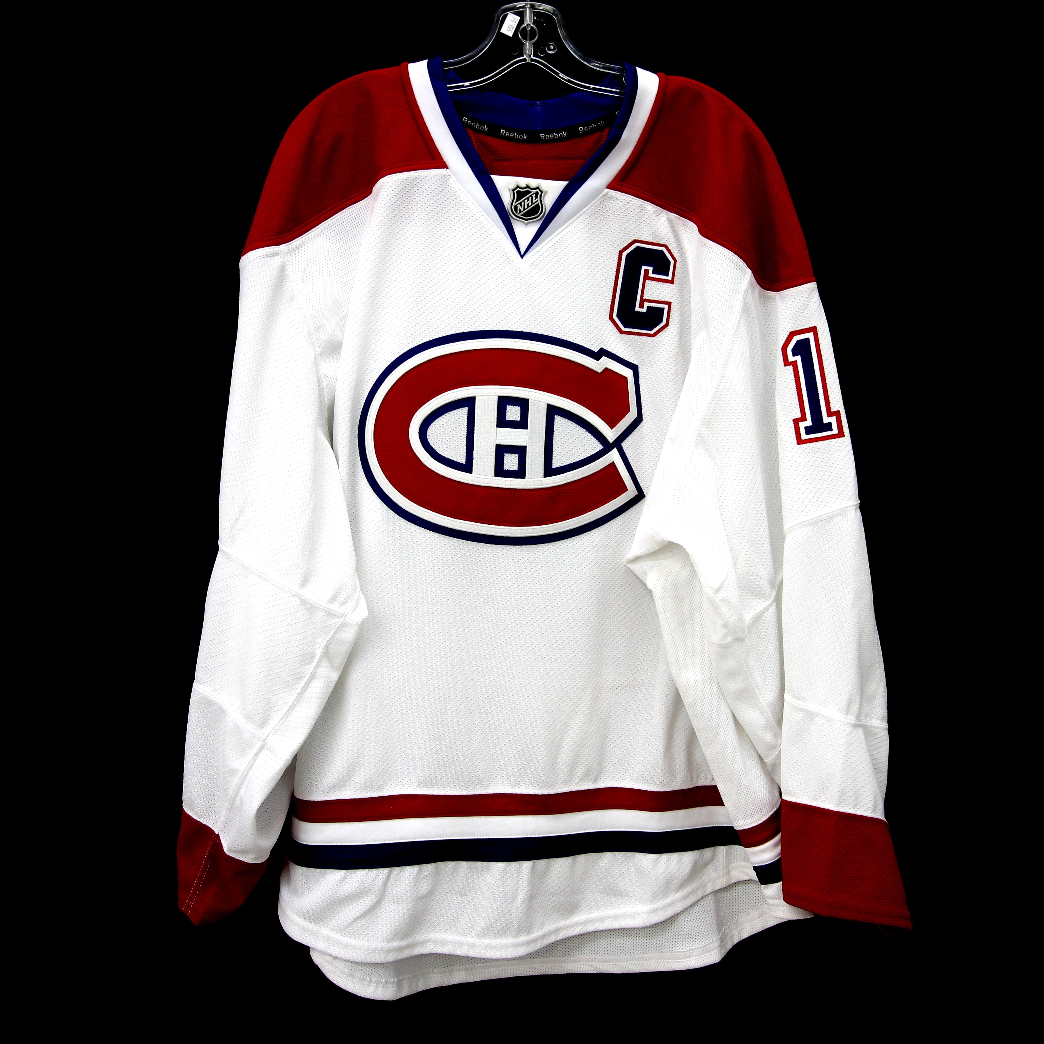 Saku Koivu Canadiens Autographed Jersey Chandail autographie la boutique des fans hawks